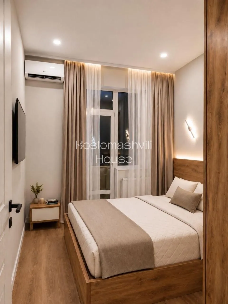 Квартира 100 м² с паркингом в Сабуртало 6