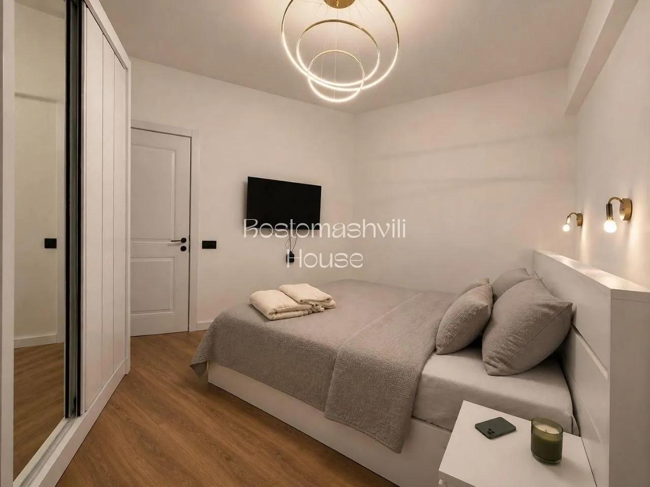 Квартира 45 м² с балконом в Сабуртало 6
