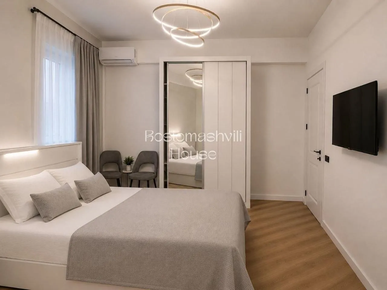 Квартира 45 м² с балконом в Сабуртало 5