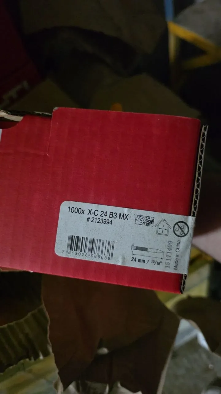 Гвозди Hilti для монтажного пистолета 2