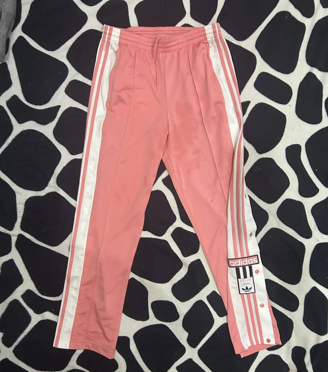 Винтажные штаны Adidas с клёпками 3