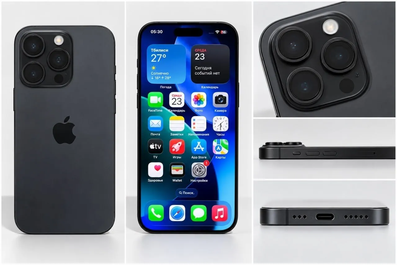 IPhone 16 Pro 128GB чёрный 1