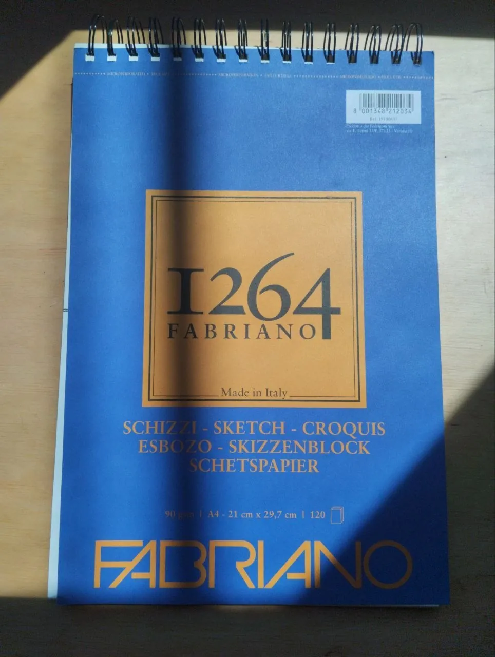 Блокнот Fabriano формата А4 для записей 1