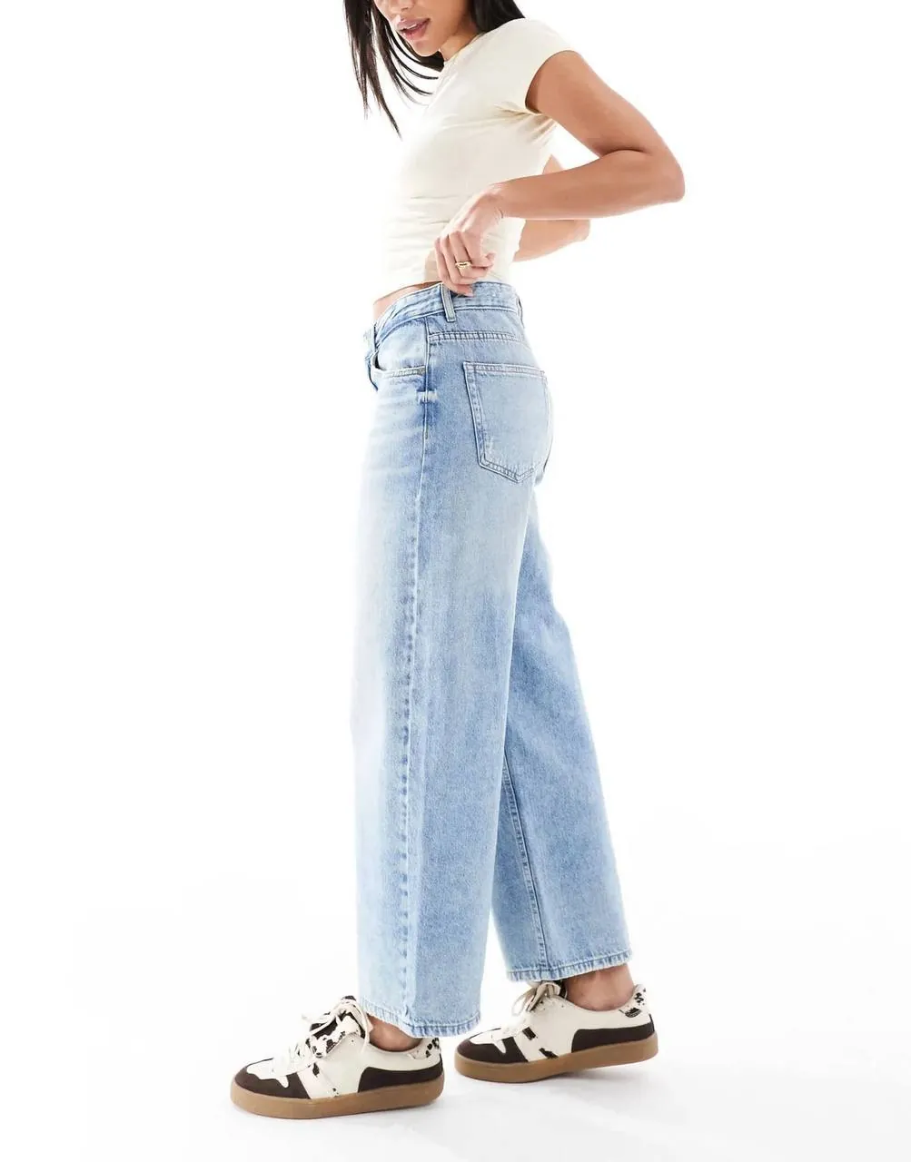 Джинсы Pull&Bear серые и голубые 5