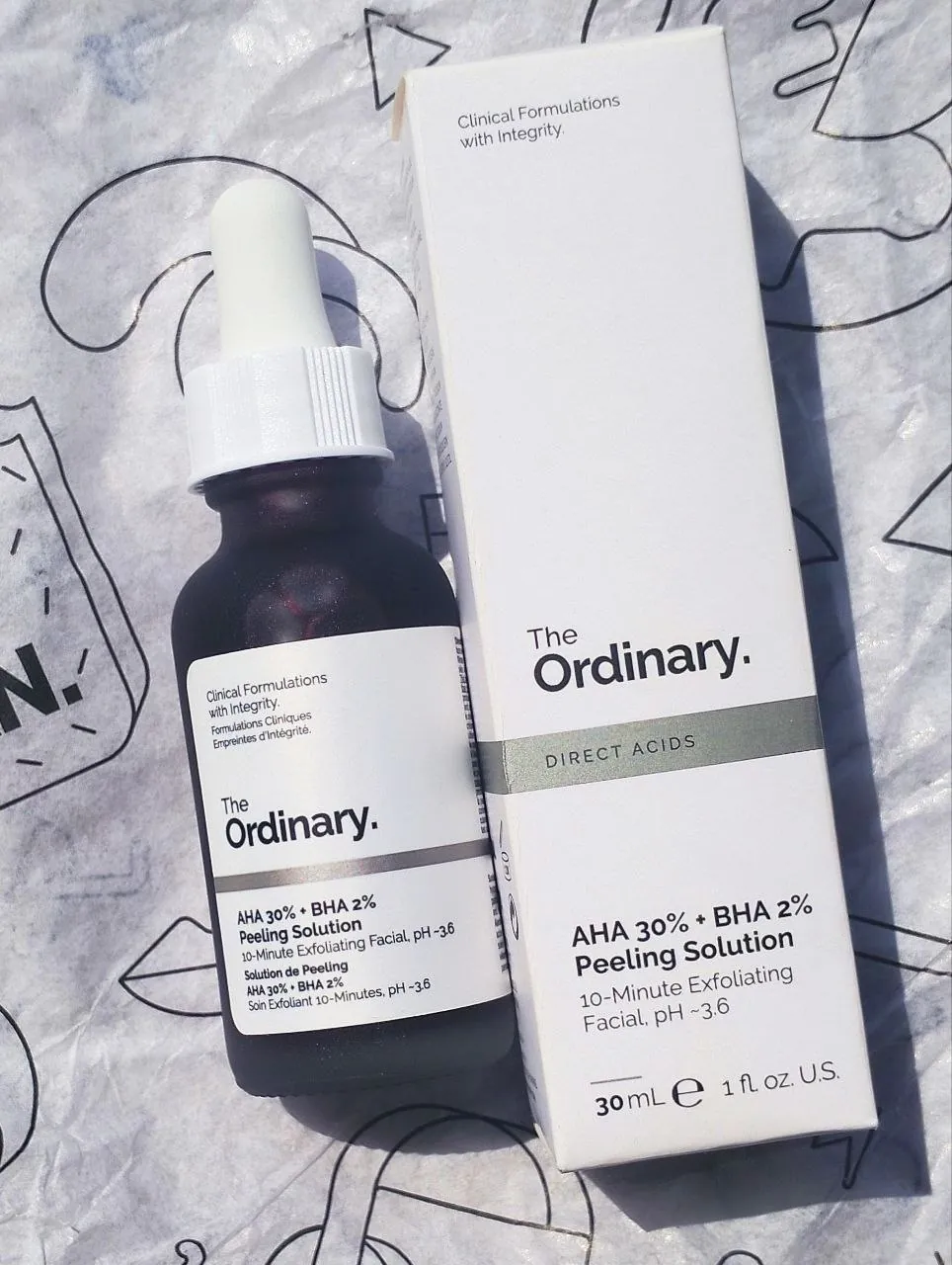 Пилинг-сыворотка The Ordinary AHA BHA 1