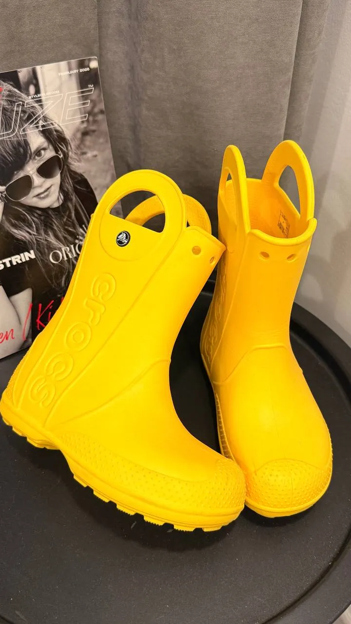 Детские кроксы Crocs размера J2 1