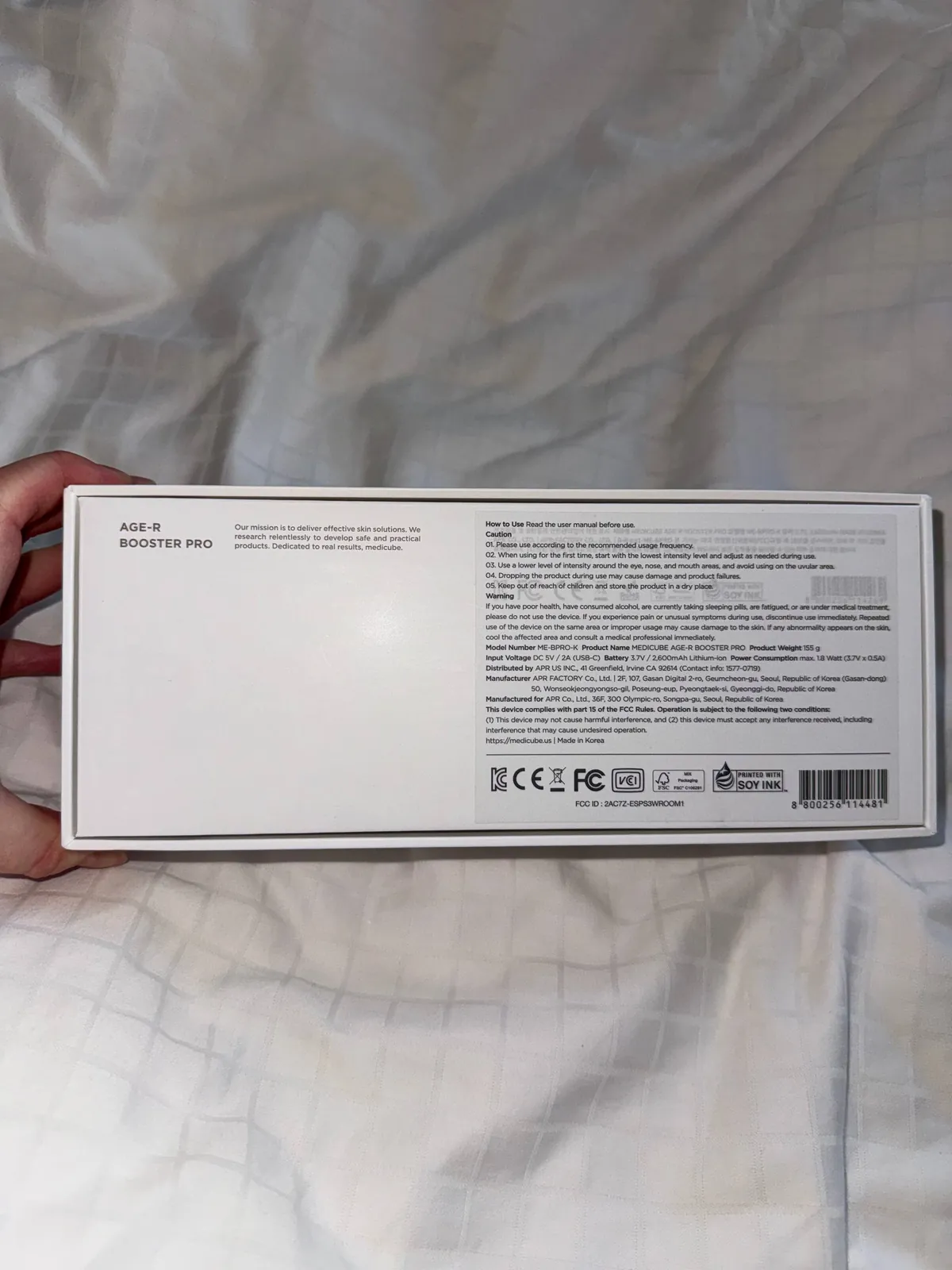 Аппарат Medicube Booster Pro 6 in 1 3