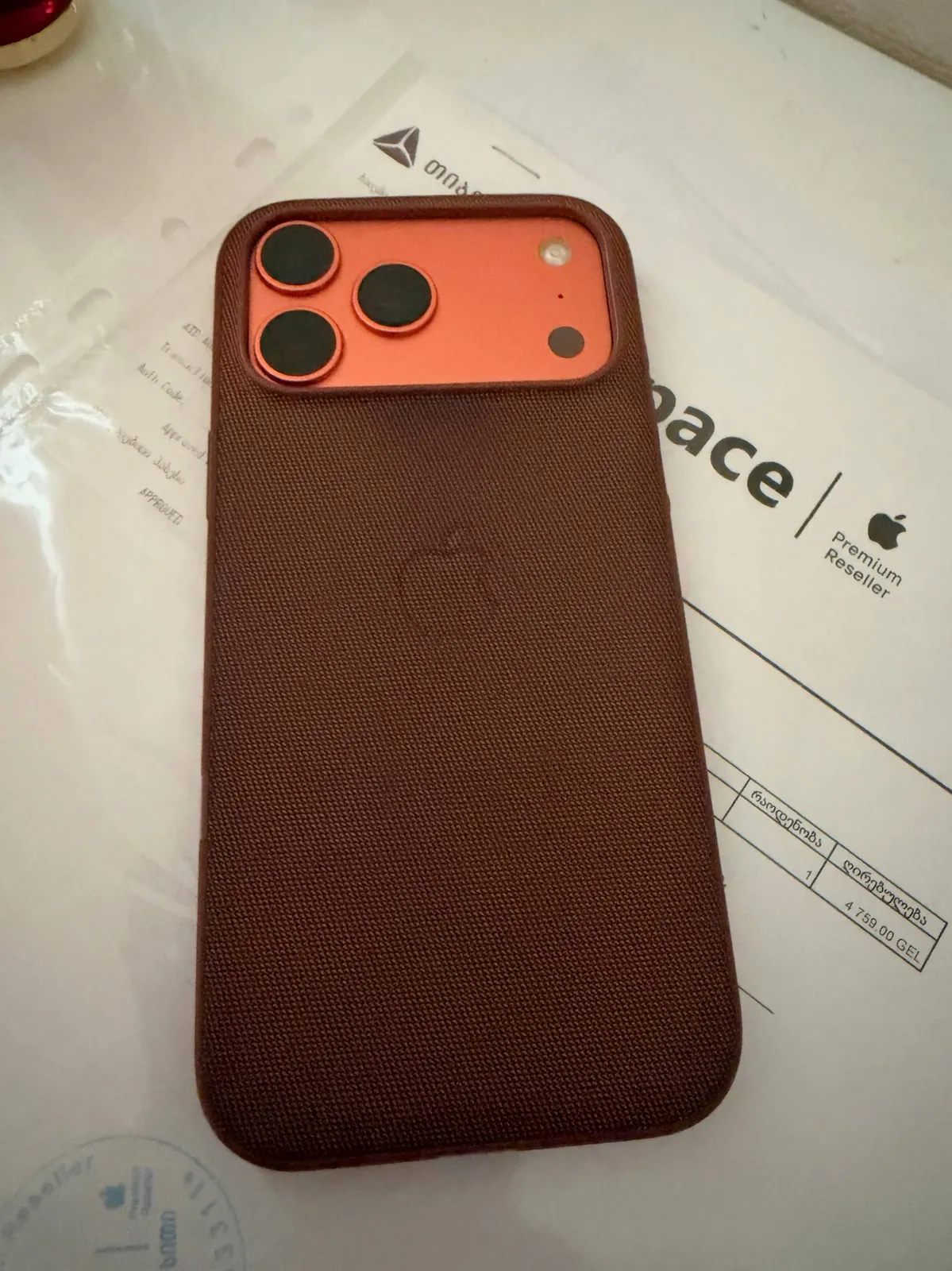 IPhone 17 Pro Max 256GB Cosmic Orange 6