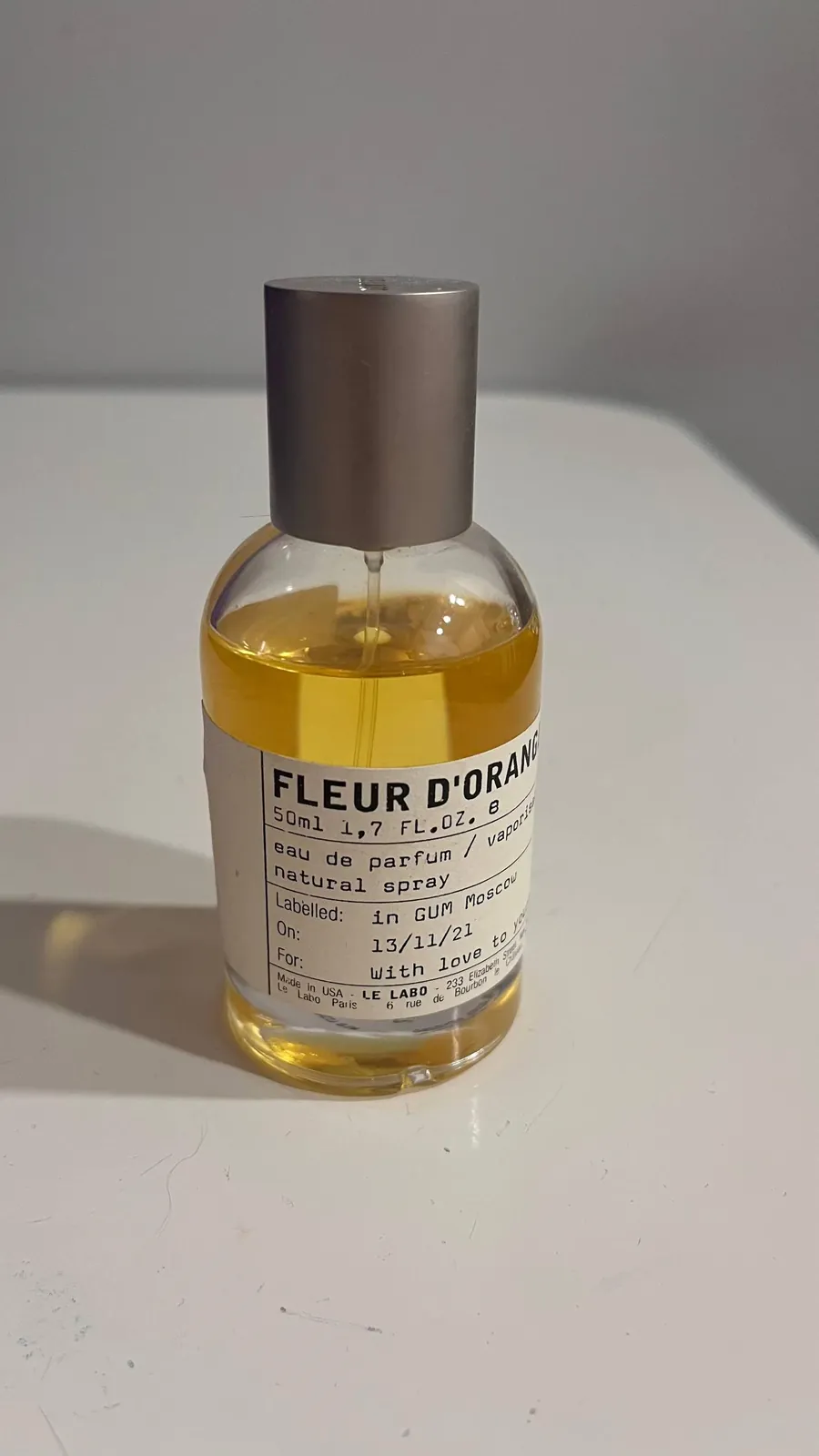 Оригинальные духи Le Labo Fleur D'Oranger 27 1