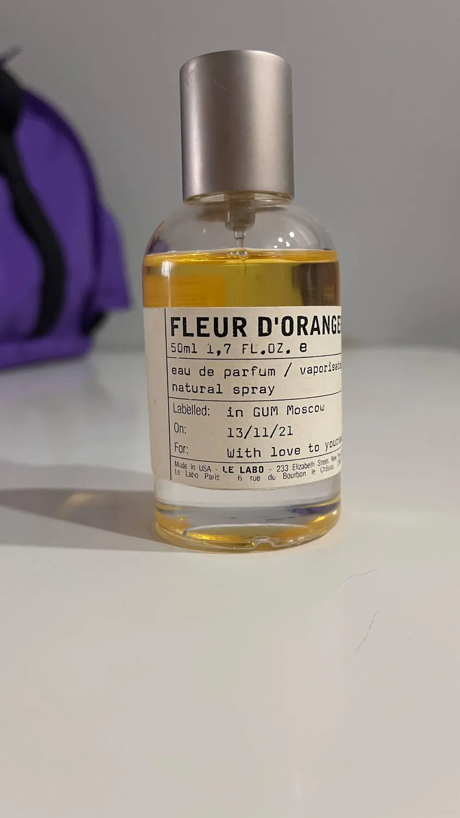 Оригинальные духи Le Labo Fleur D'Oranger 27 2