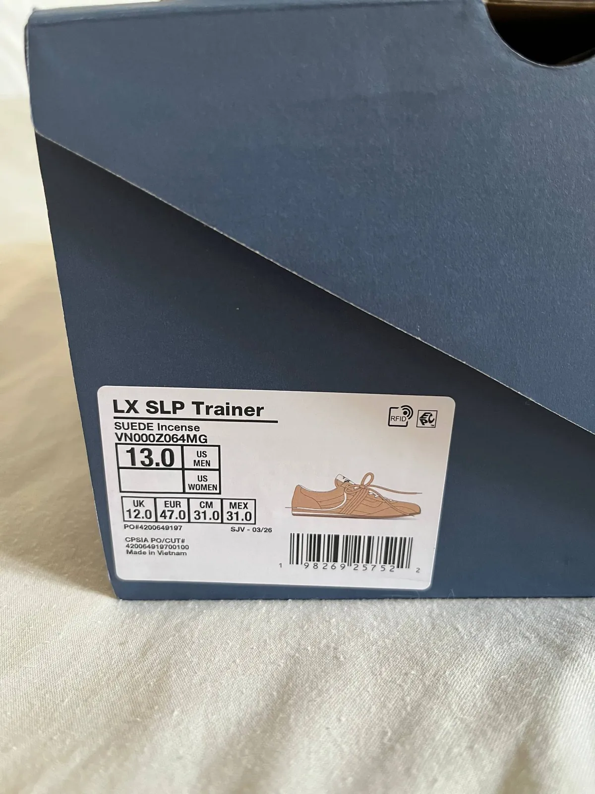 Кроссовки Vans Super Lowpro LX SLP 2