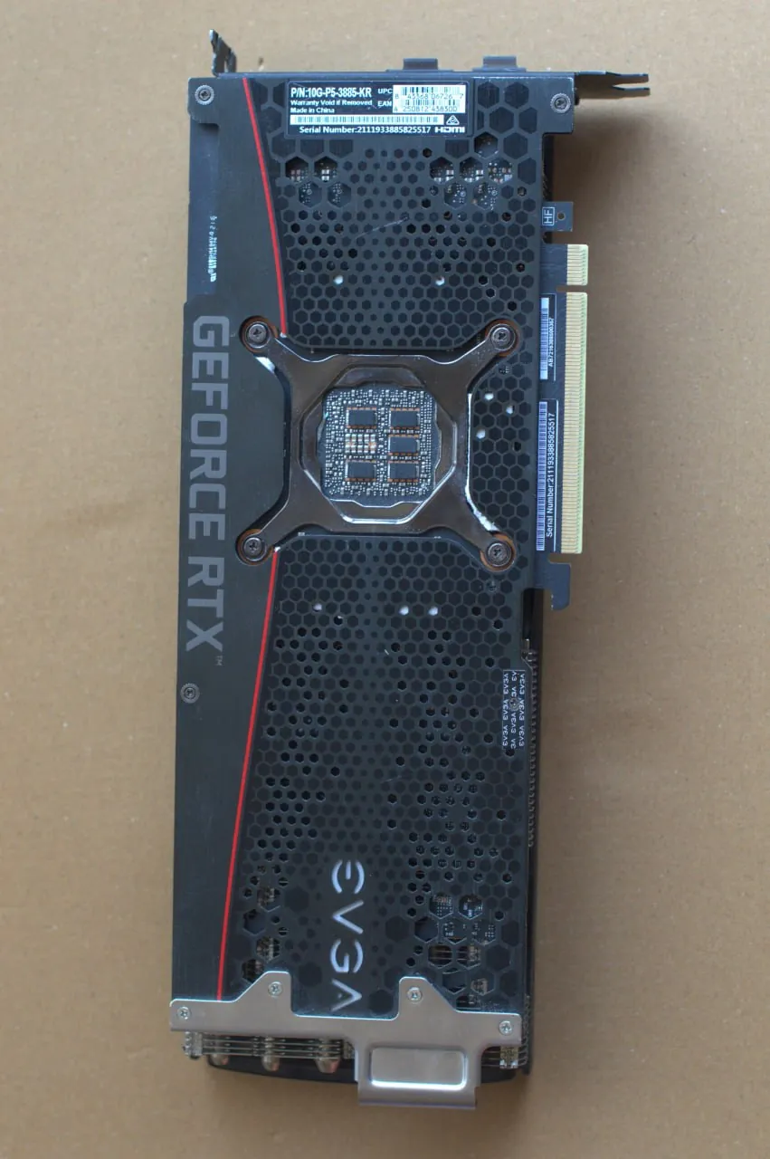 Видеокарта EVGA RTX 3080 XC3 Ultra 1