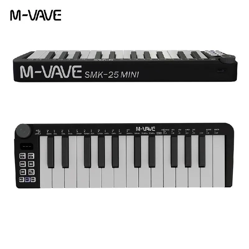 MIDI клавиатура M-VAVE SMK-25 mini 1