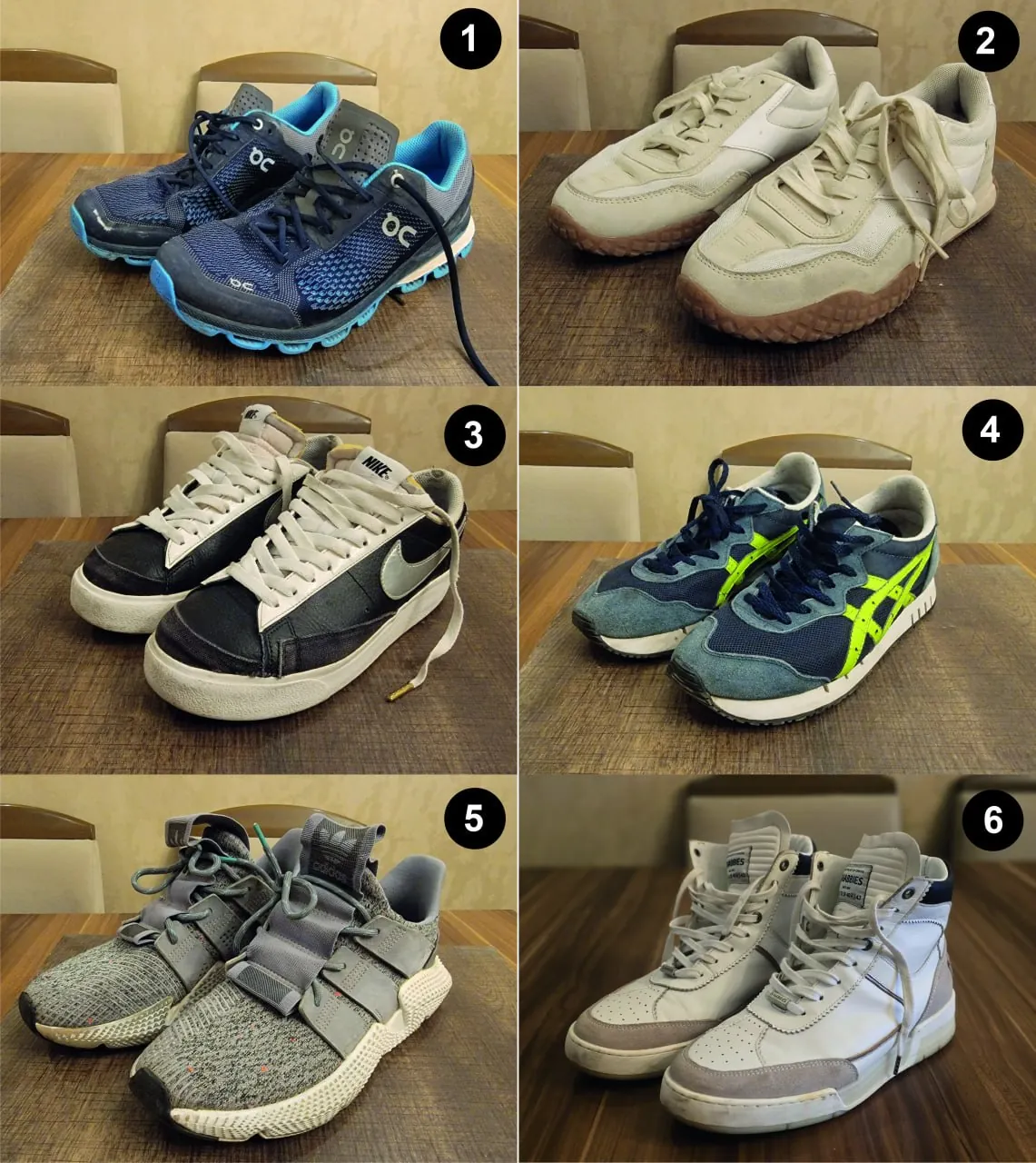 Обувь разная QC Oxmox Nike Adidas 1