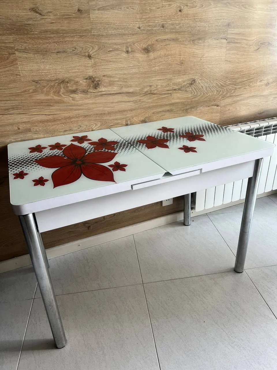 Стол раздвижной со стульями 1