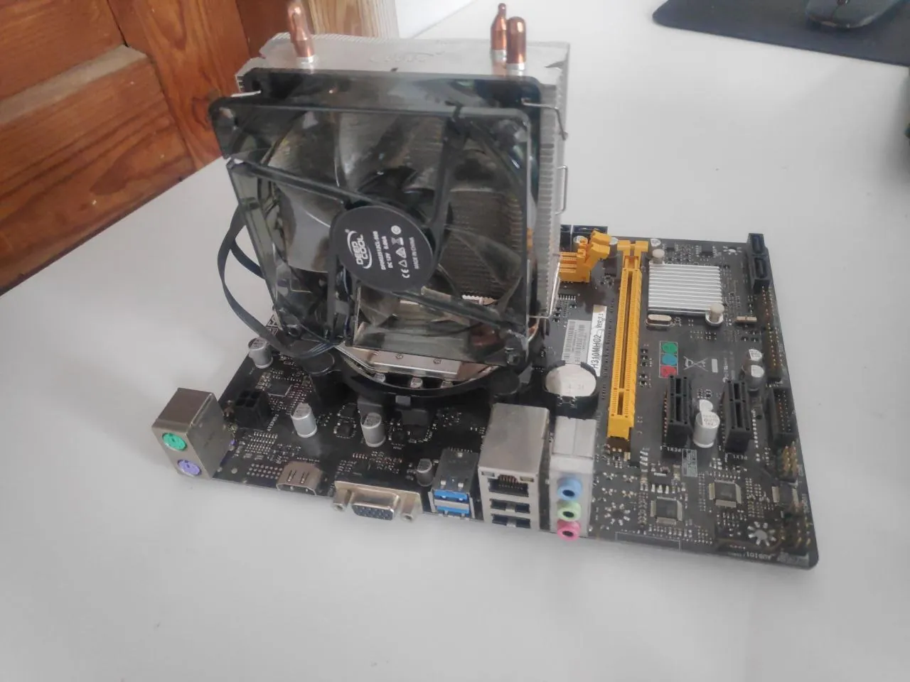 Комплект материнская плата и процессор i5-8400 1
