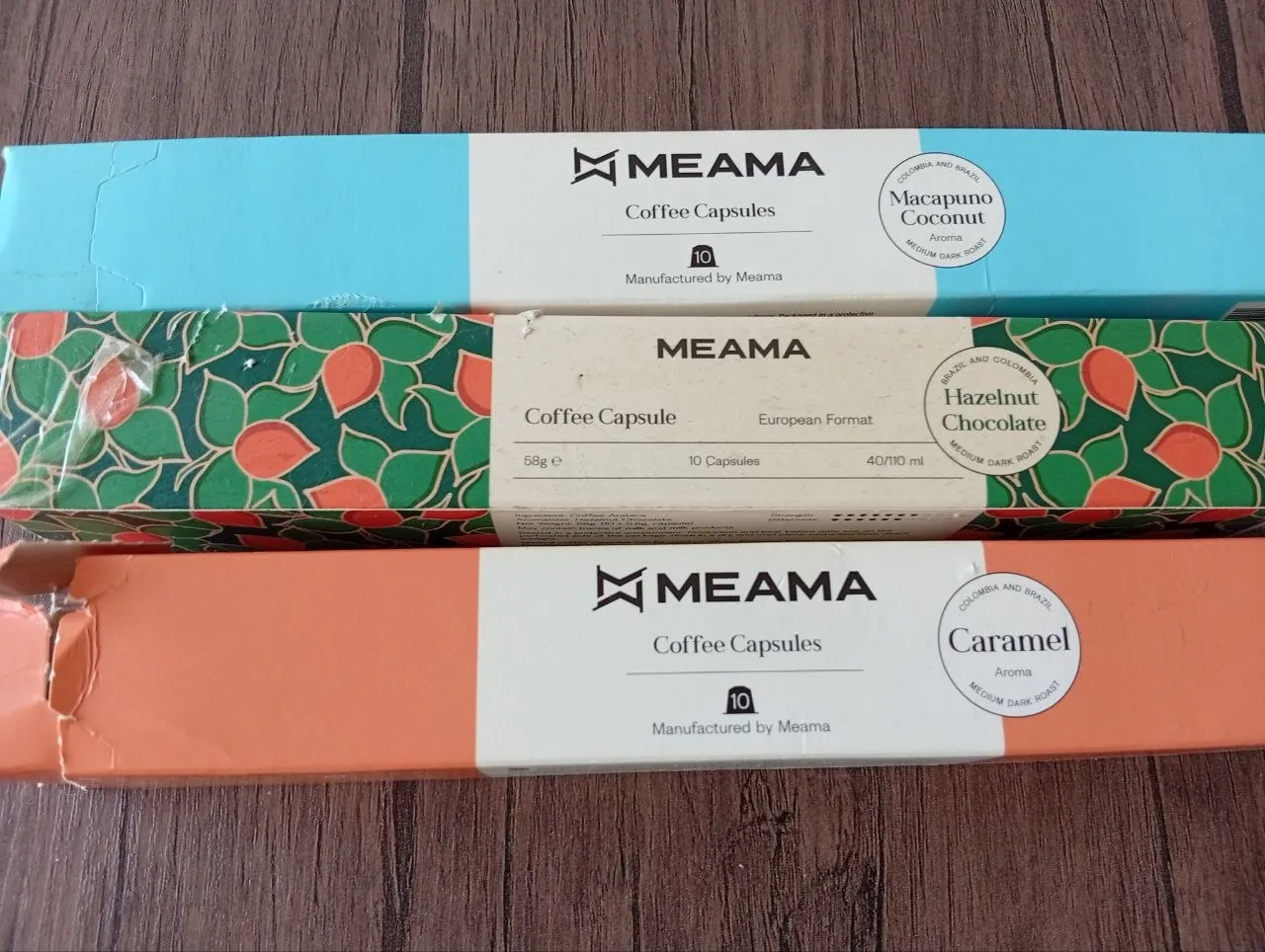 Кофейные капсулы Меама 1