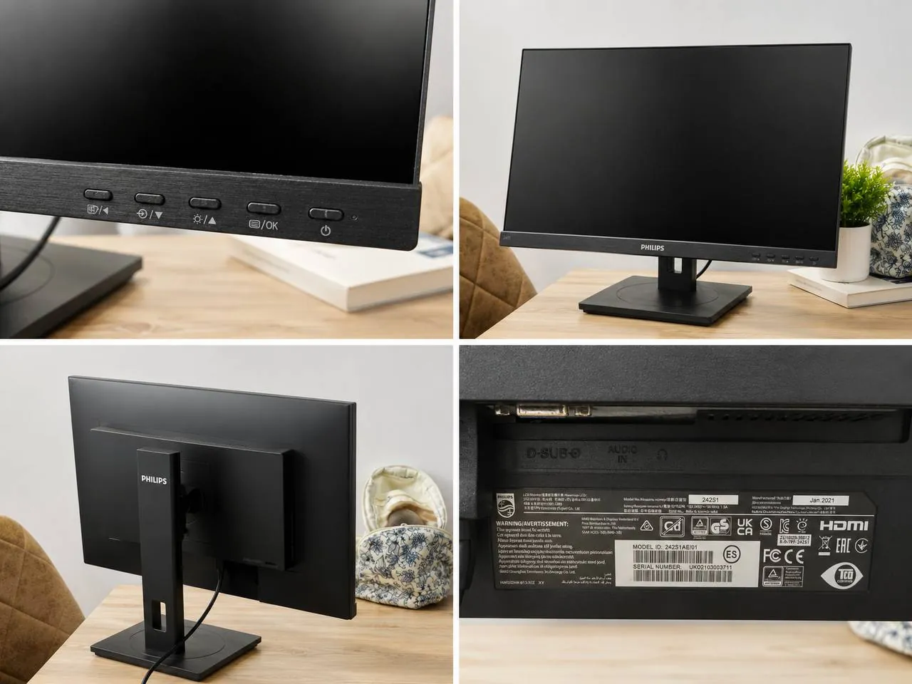 Монитор Philips 242S1 24 дюйма 1