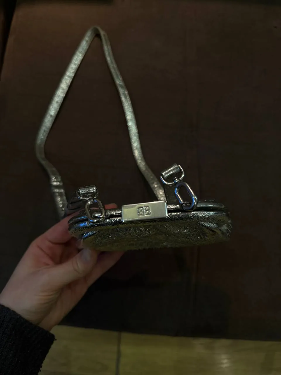 Сумка Balenciaga metallic mini 3