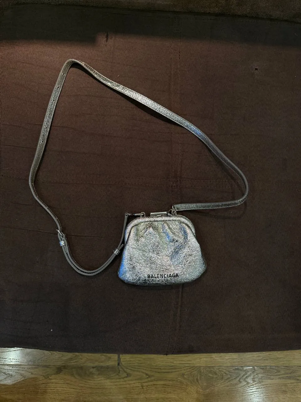 Сумка Balenciaga metallic mini 1