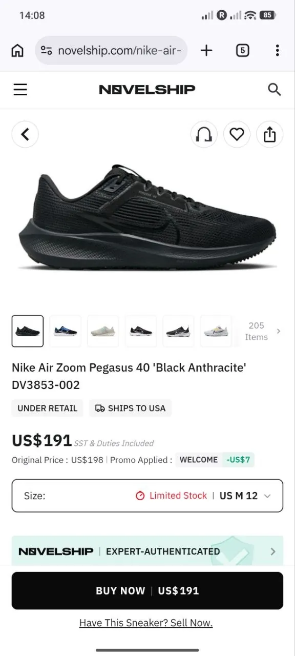 Кроссовки Nike Air Zoom Pegasus 40 5