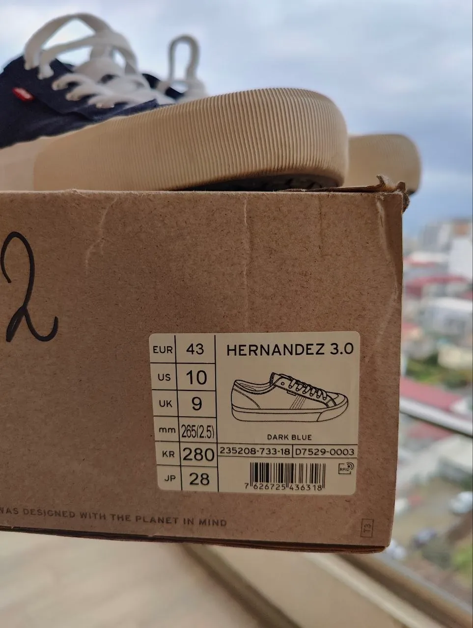 Кеды Levi's Hernandez 3.0 4