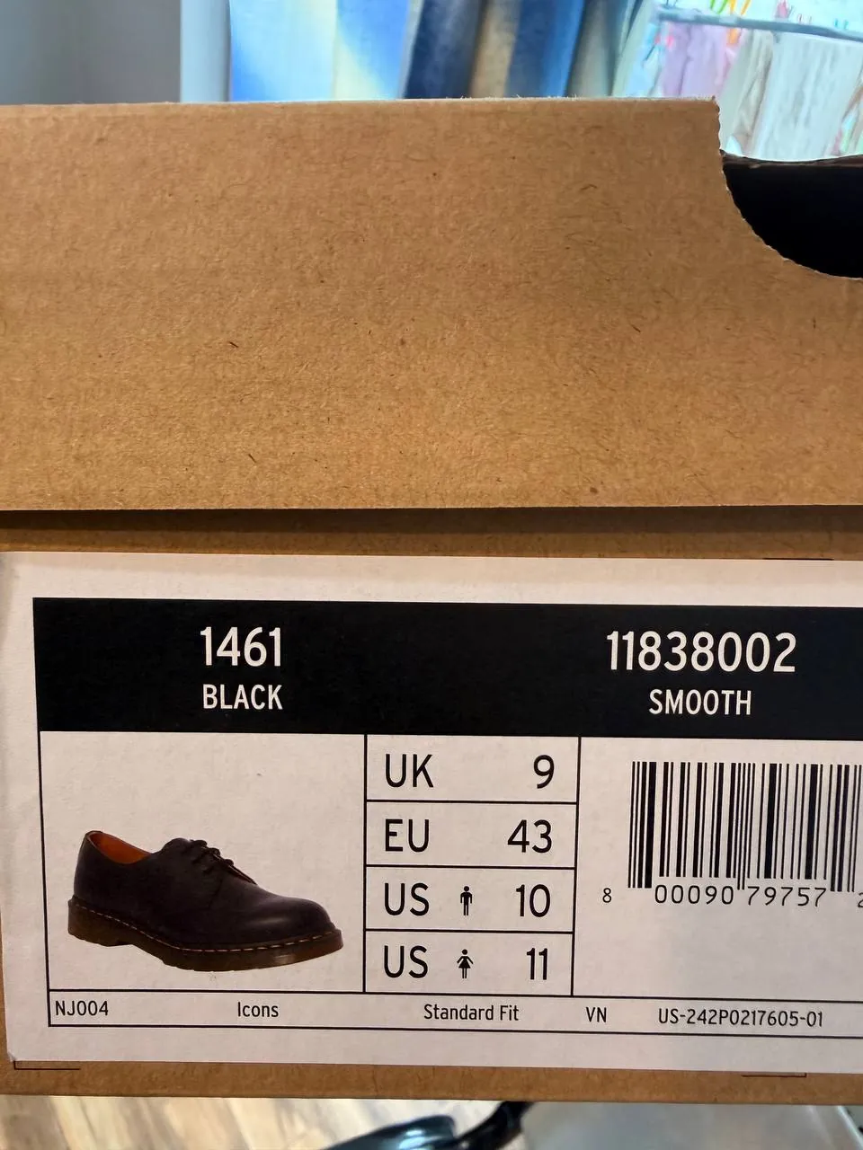 Туфли Dr. Martens 1461 Oxford новые 7