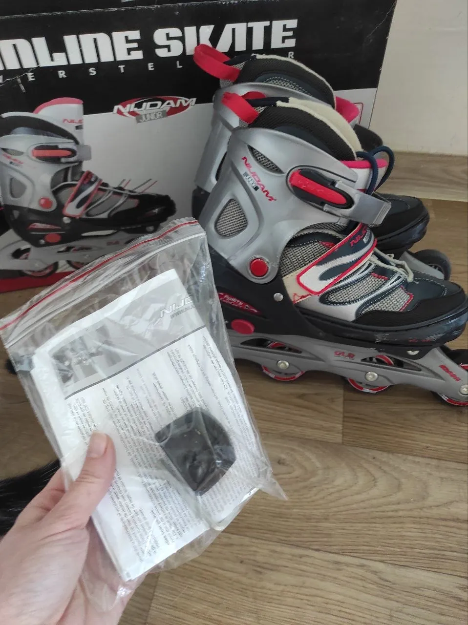 Ролики Nijdam Junior Inline Skate 2
