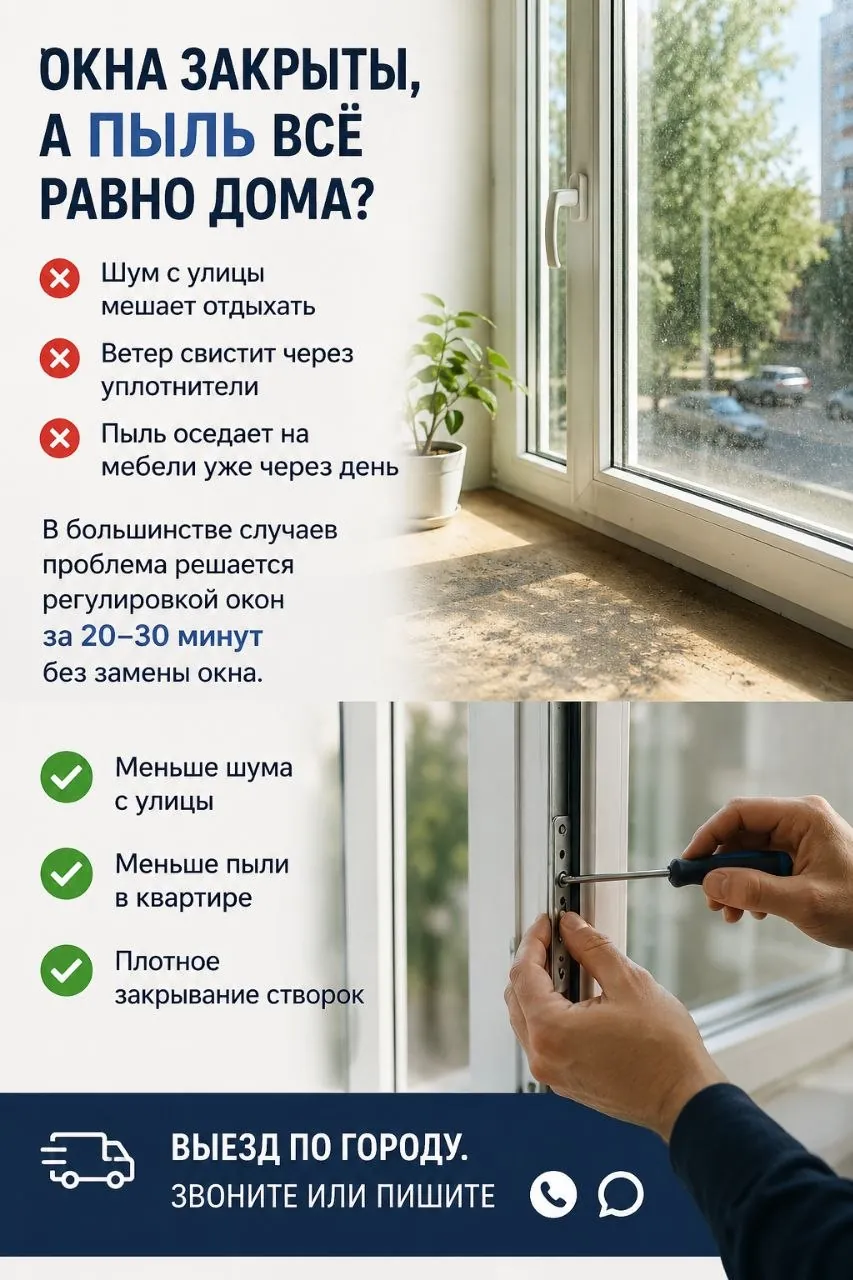 Ремонт окон и дверей услуга 1