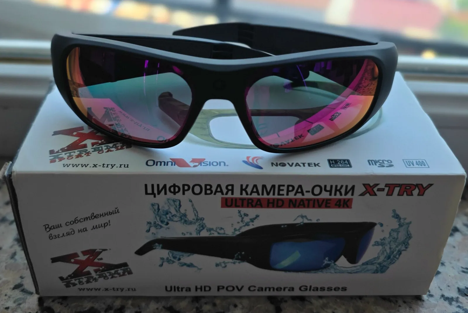 Очки с камерой X-TRY 1
