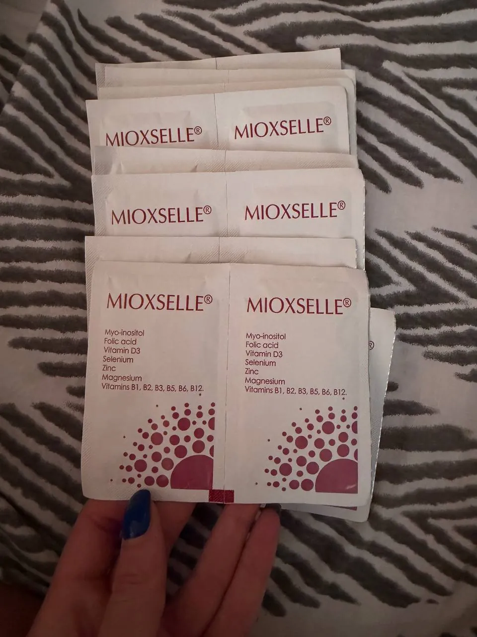 Саше Mioxselle для планирования беременности 1