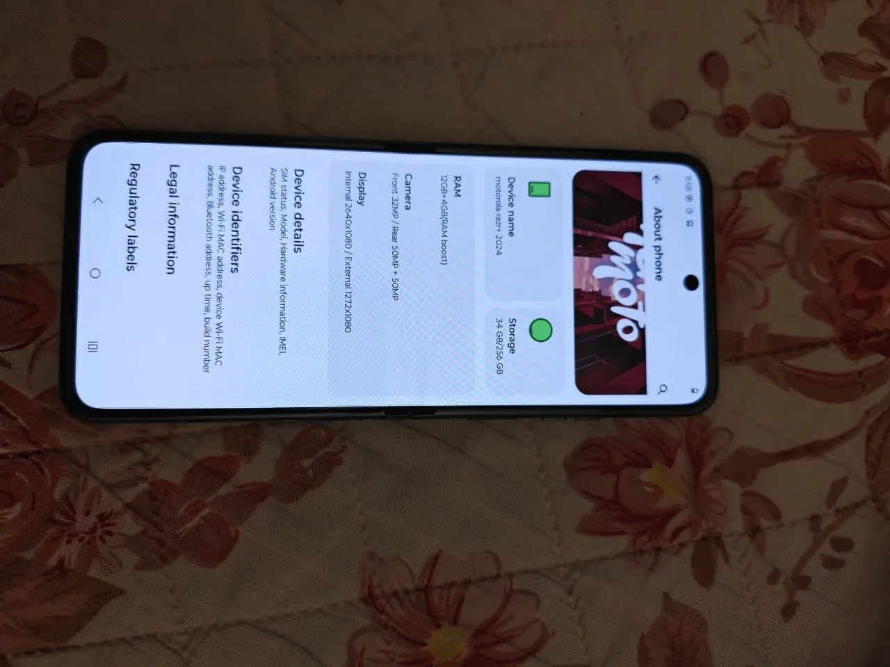 Motorola RAZR 50 Ultra идеальное состояние 1
