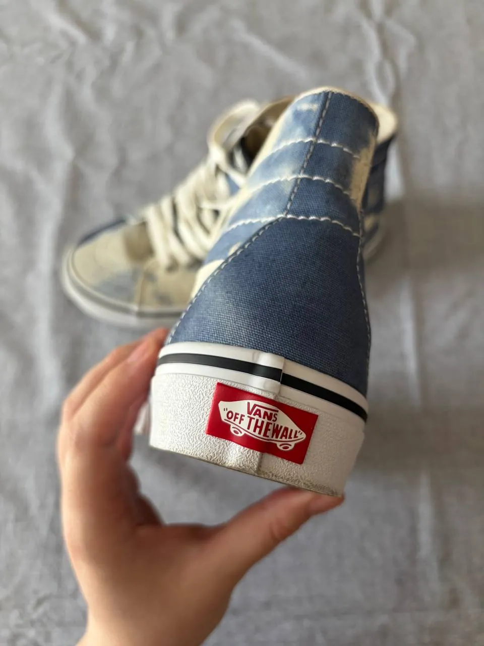 Кеды Vans Sk8-Hi Tapered VR3 голубые 8