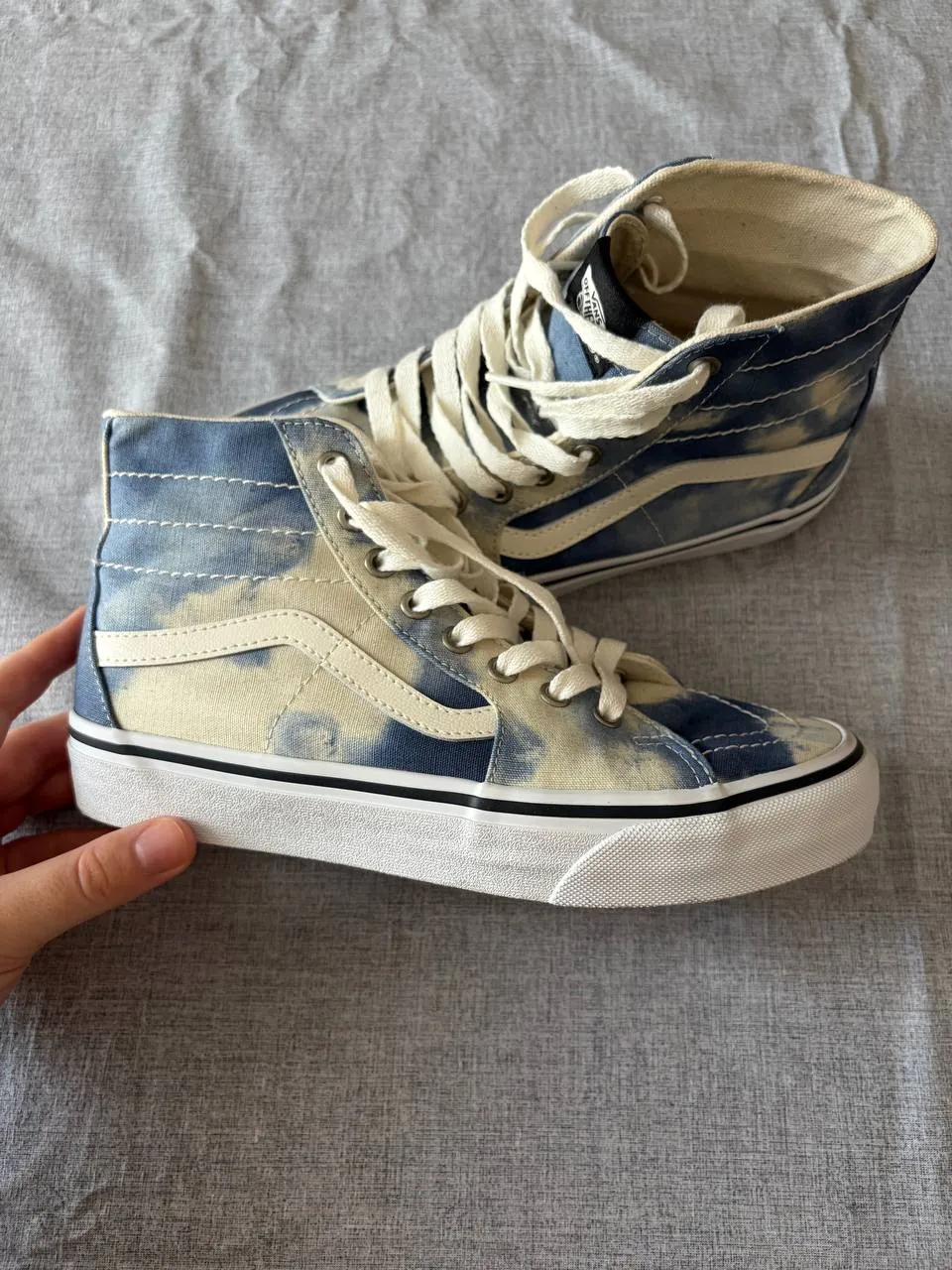 Кеды Vans Sk8-Hi Tapered VR3 голубые 9