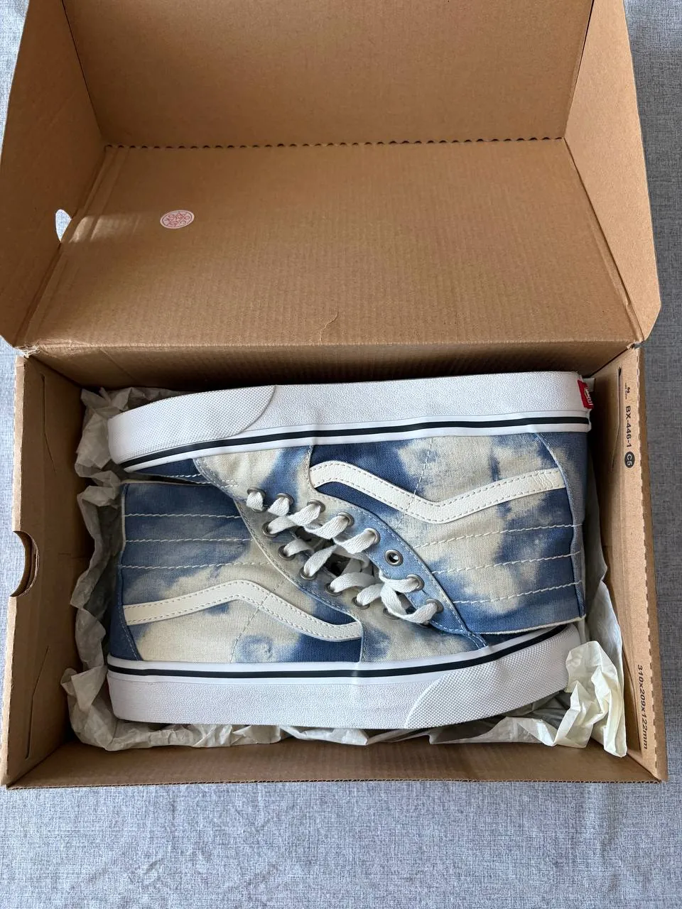 Кеды Vans Sk8-Hi Tapered VR3 голубые 2