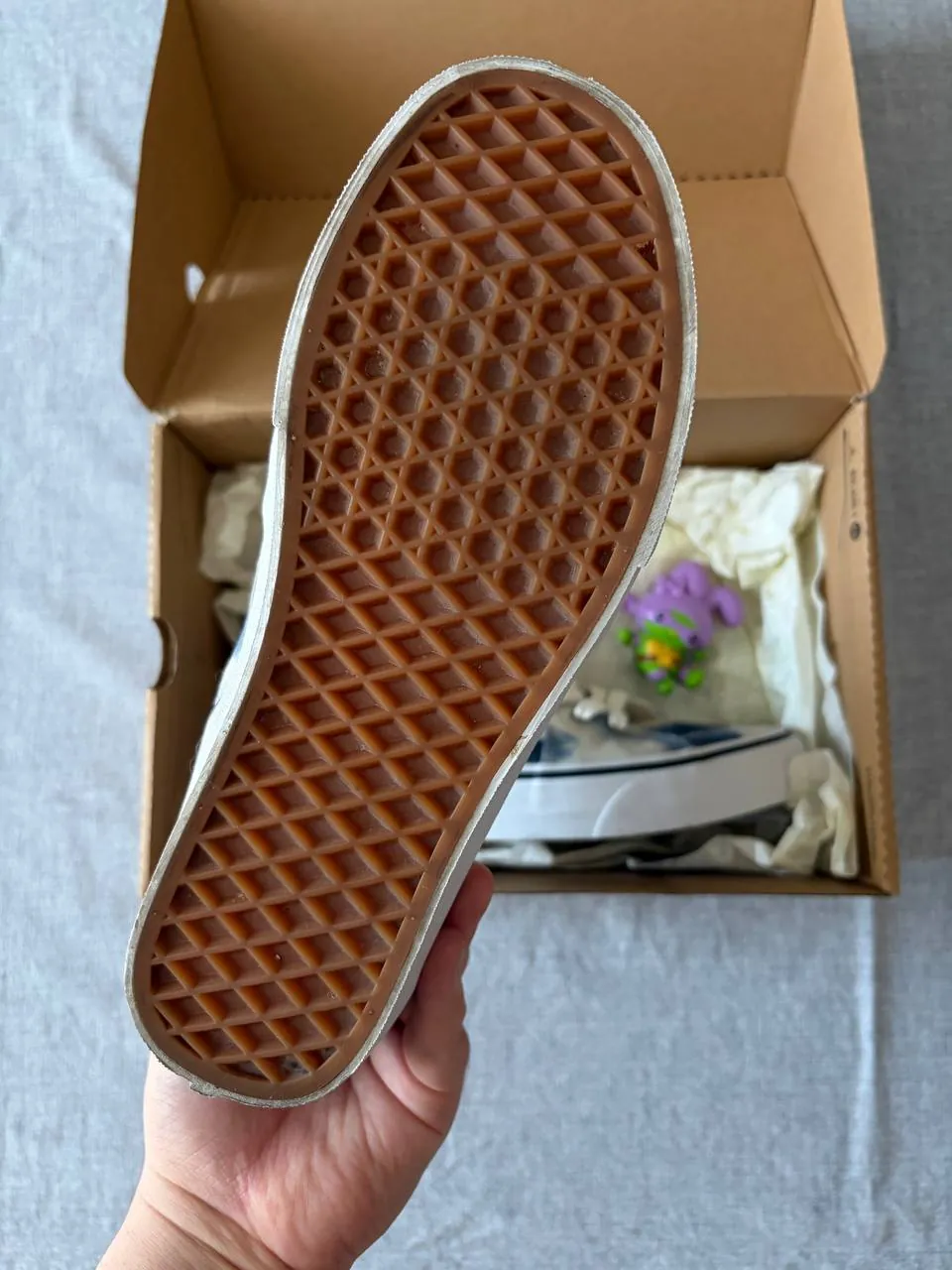 Кеды Vans Sk8-Hi Tapered VR3 голубые 3