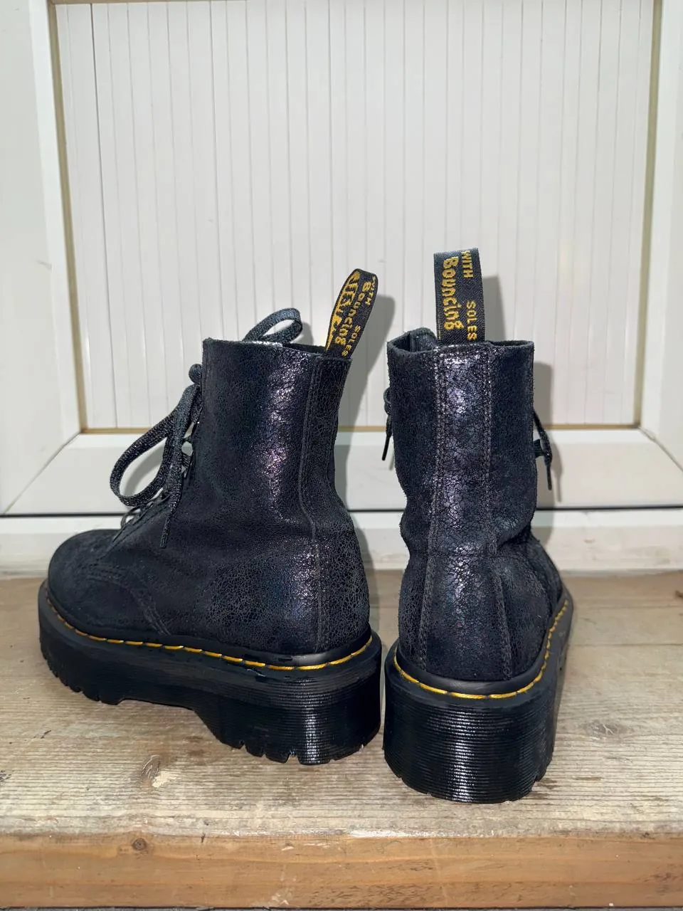 Ботинки Dr. Martens Molly Iridescent Crackle 3