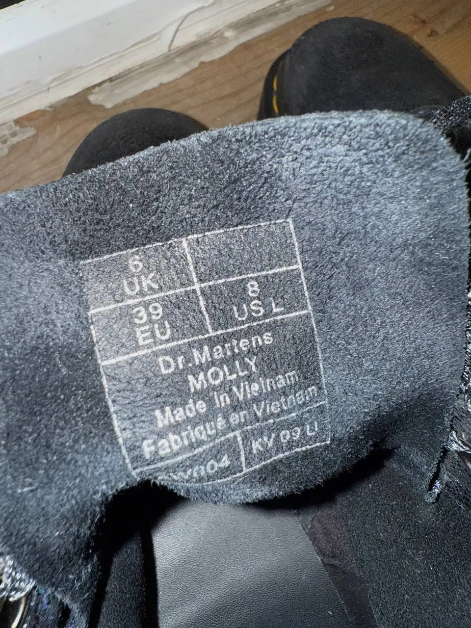 Ботинки Dr. Martens Molly Iridescent Crackle 4