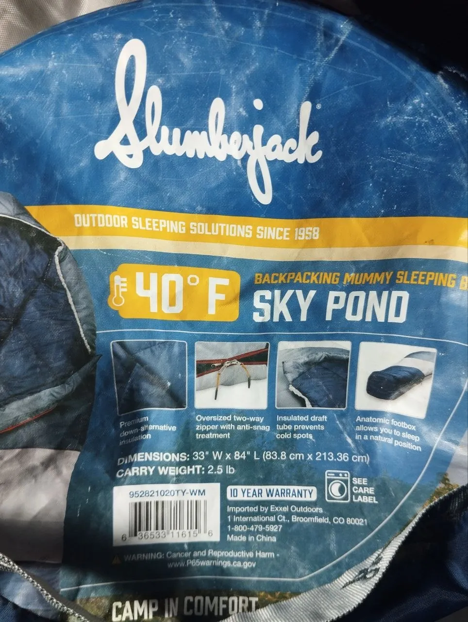 Спальник Slumberjack 2-15°C 3