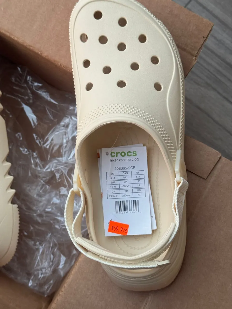 Кроксы Crocs Hiker Xscape 3