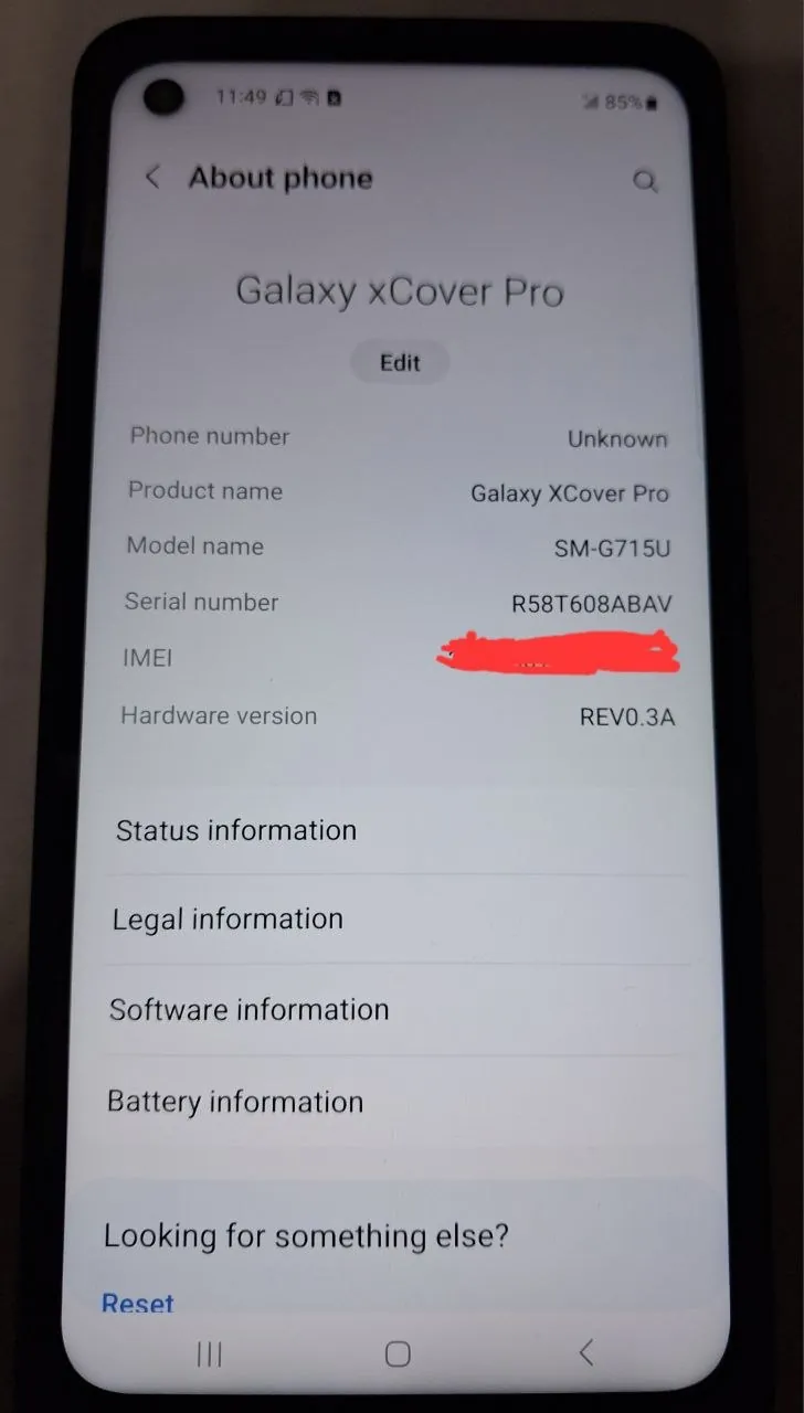 Samsung Galaxy XCover Pro 4