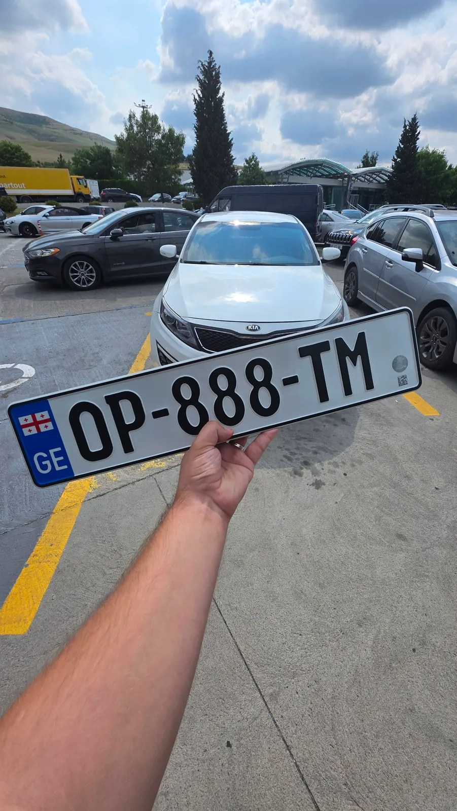 Kia Optima Hybrid 2016 белый жемчуг 3