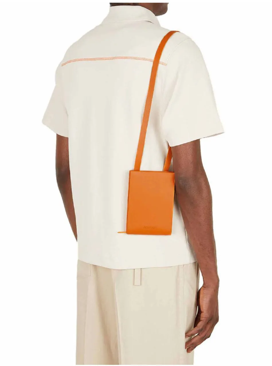 Сумка Jacquemus Le Gadju кожаная 8