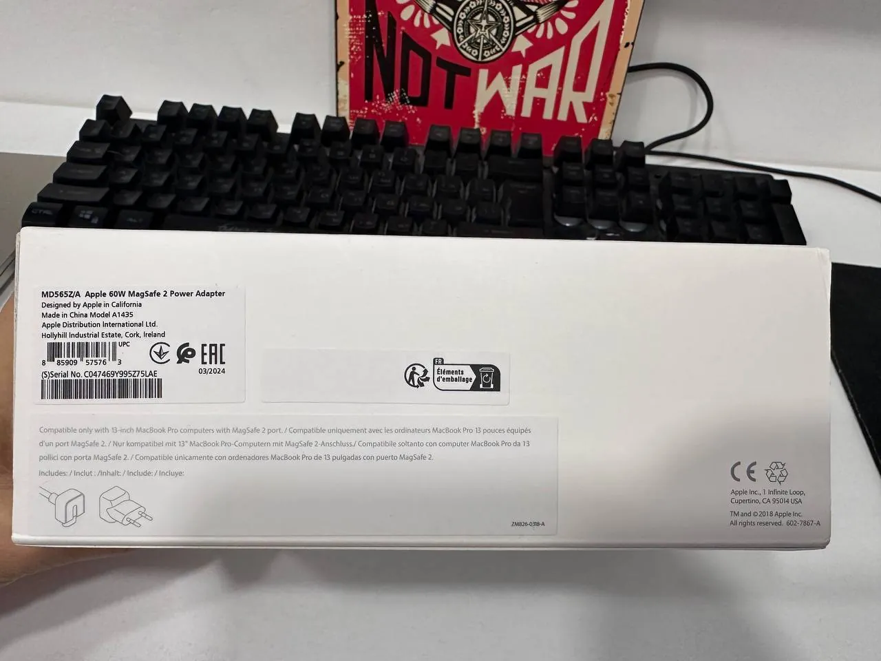 Зарядка MagSafe 2 60W Apple оригинал 2