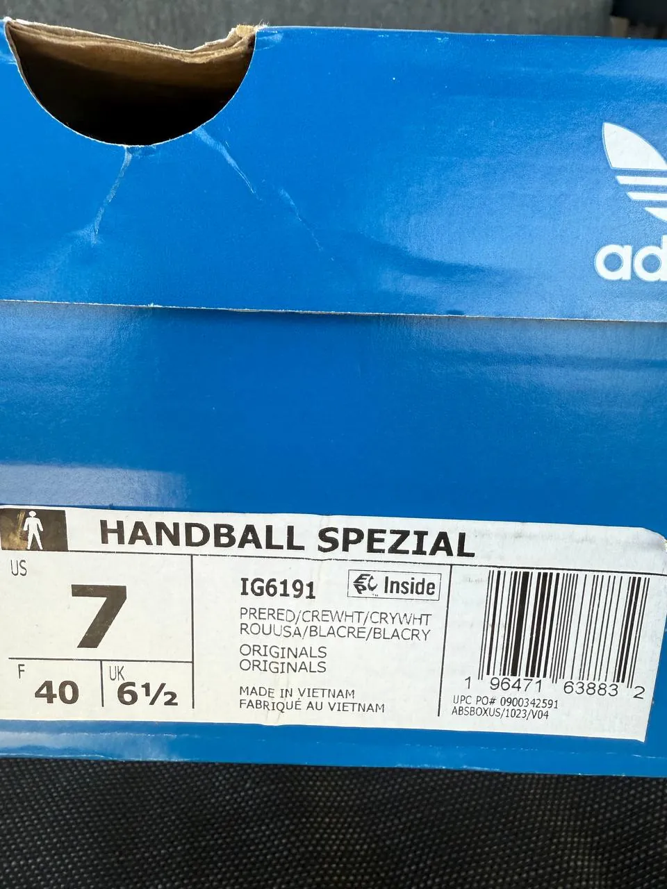 Adidas handball кроссовки унисекс новые 6