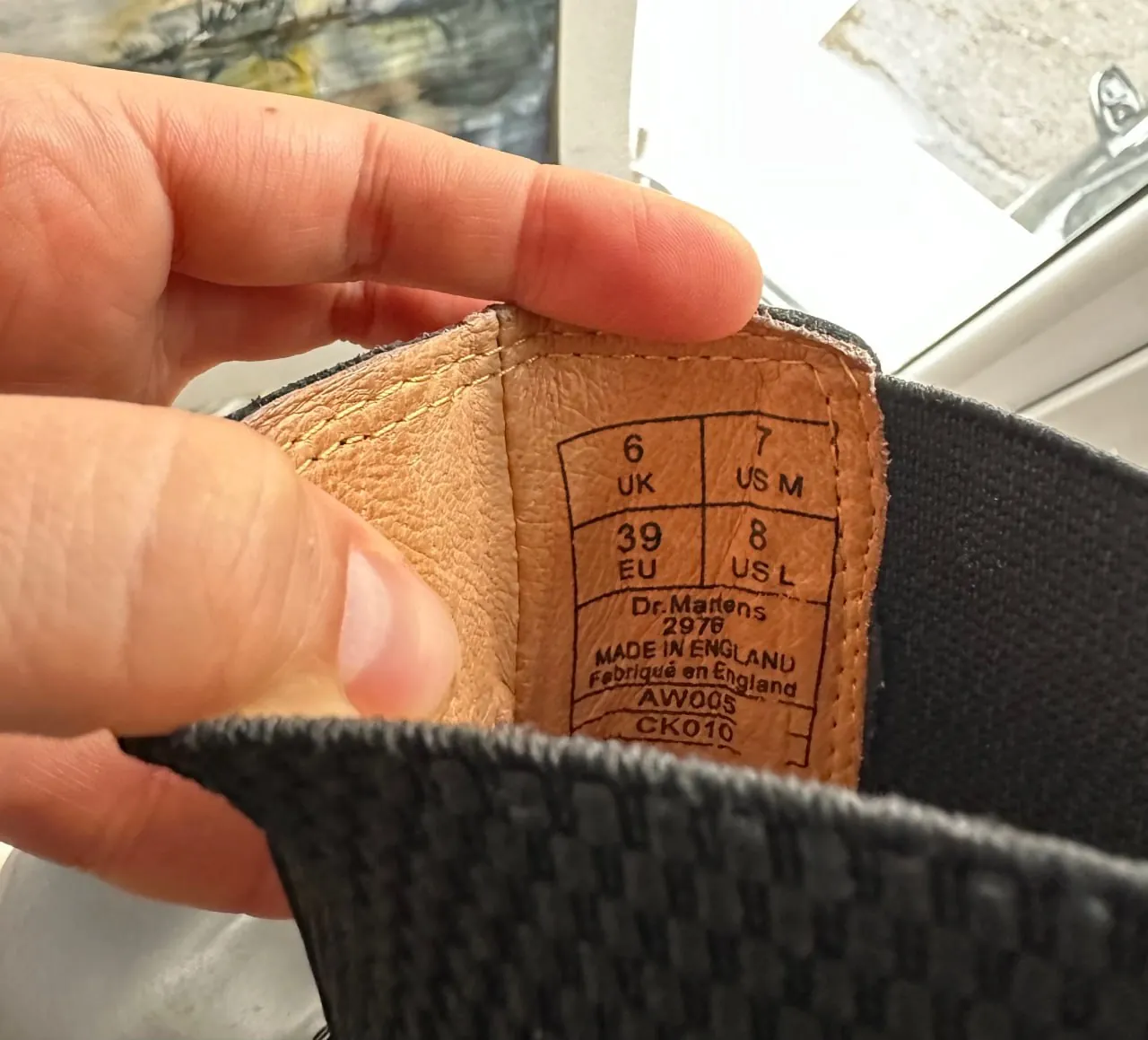 Ботинки Dr. Martens Chelsea унисекс 39 1