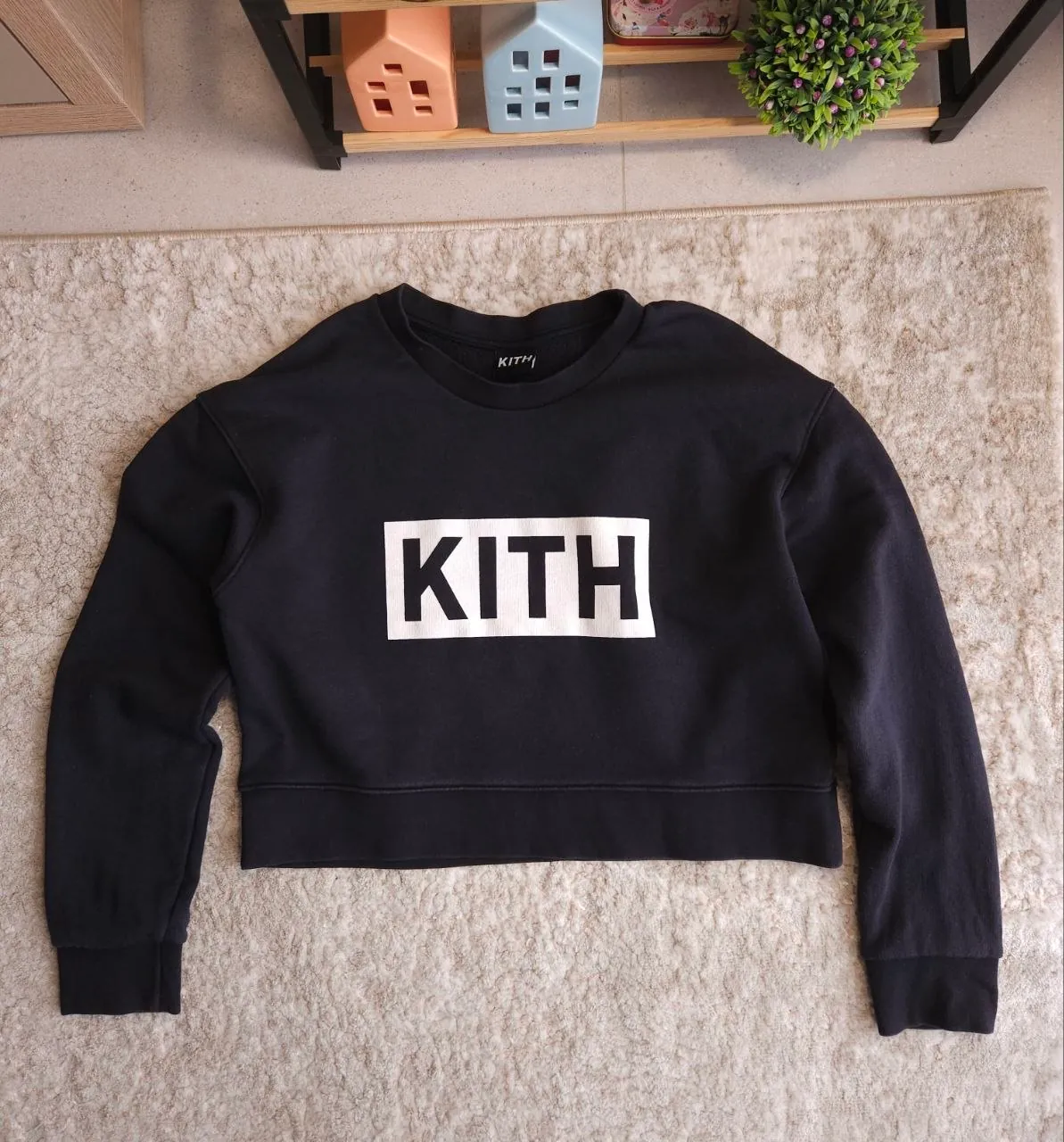 Свитшот Kith Women Box Logo укороченный 1