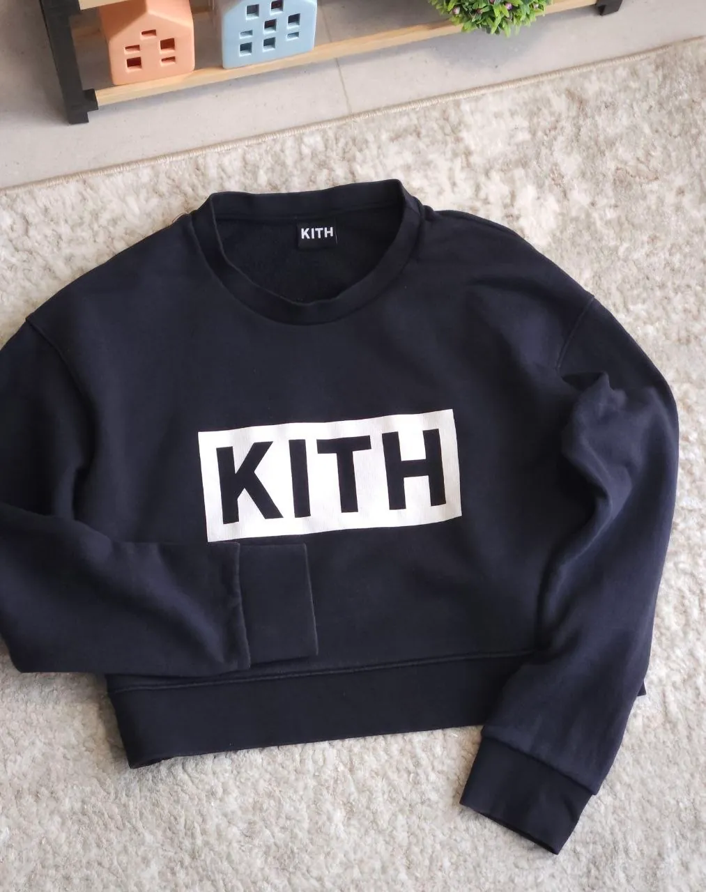 Свитшот Kith Women Box Logo укороченный 5