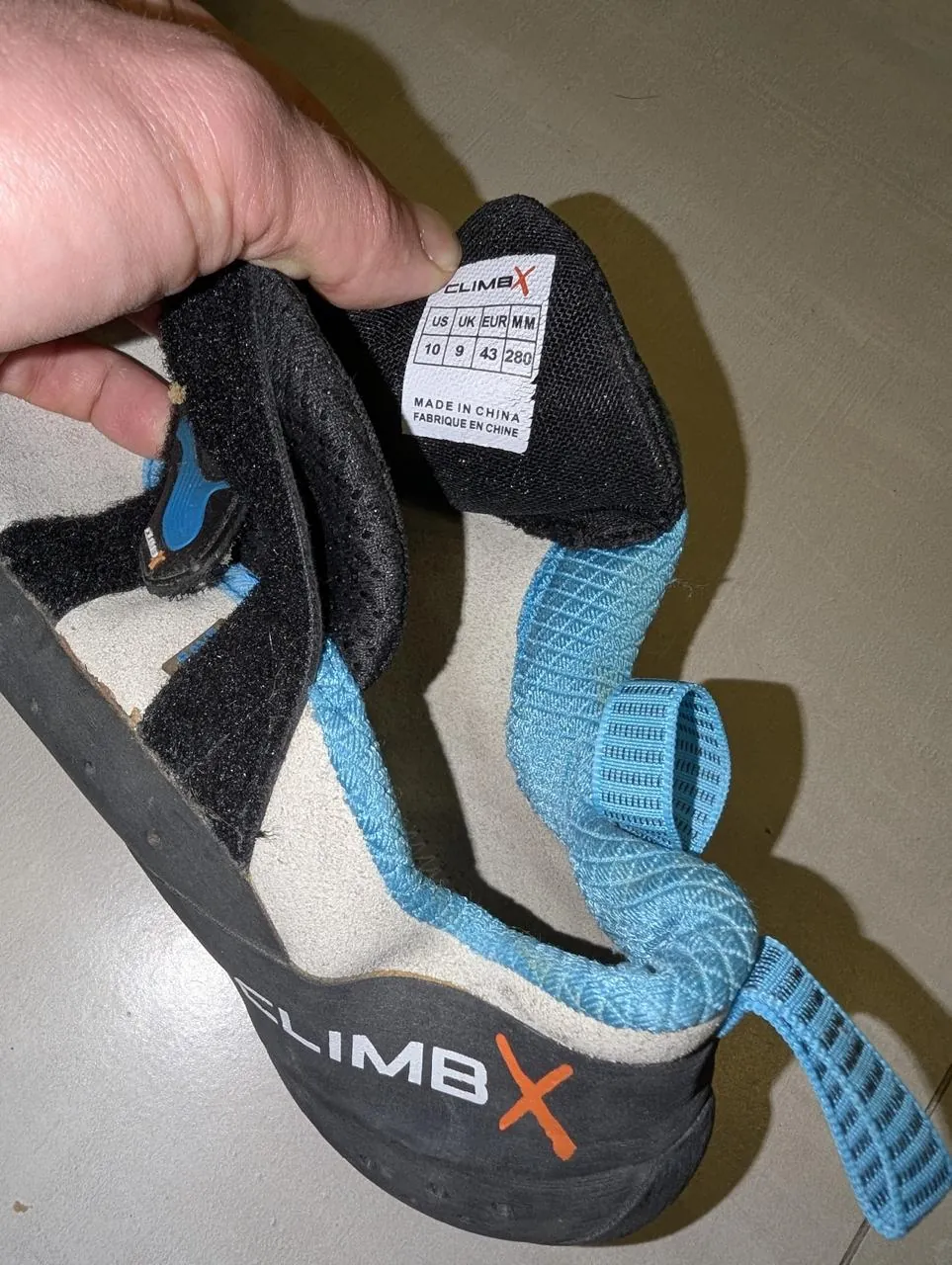 Скальные туфли Climb X Rave Strap 43 2