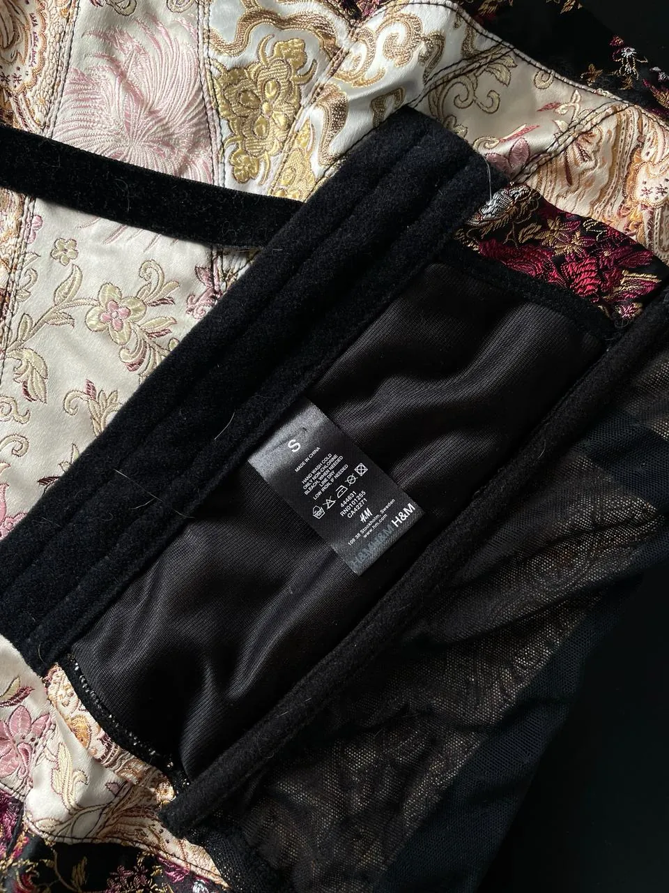 Корсет H&M женский размер S 3